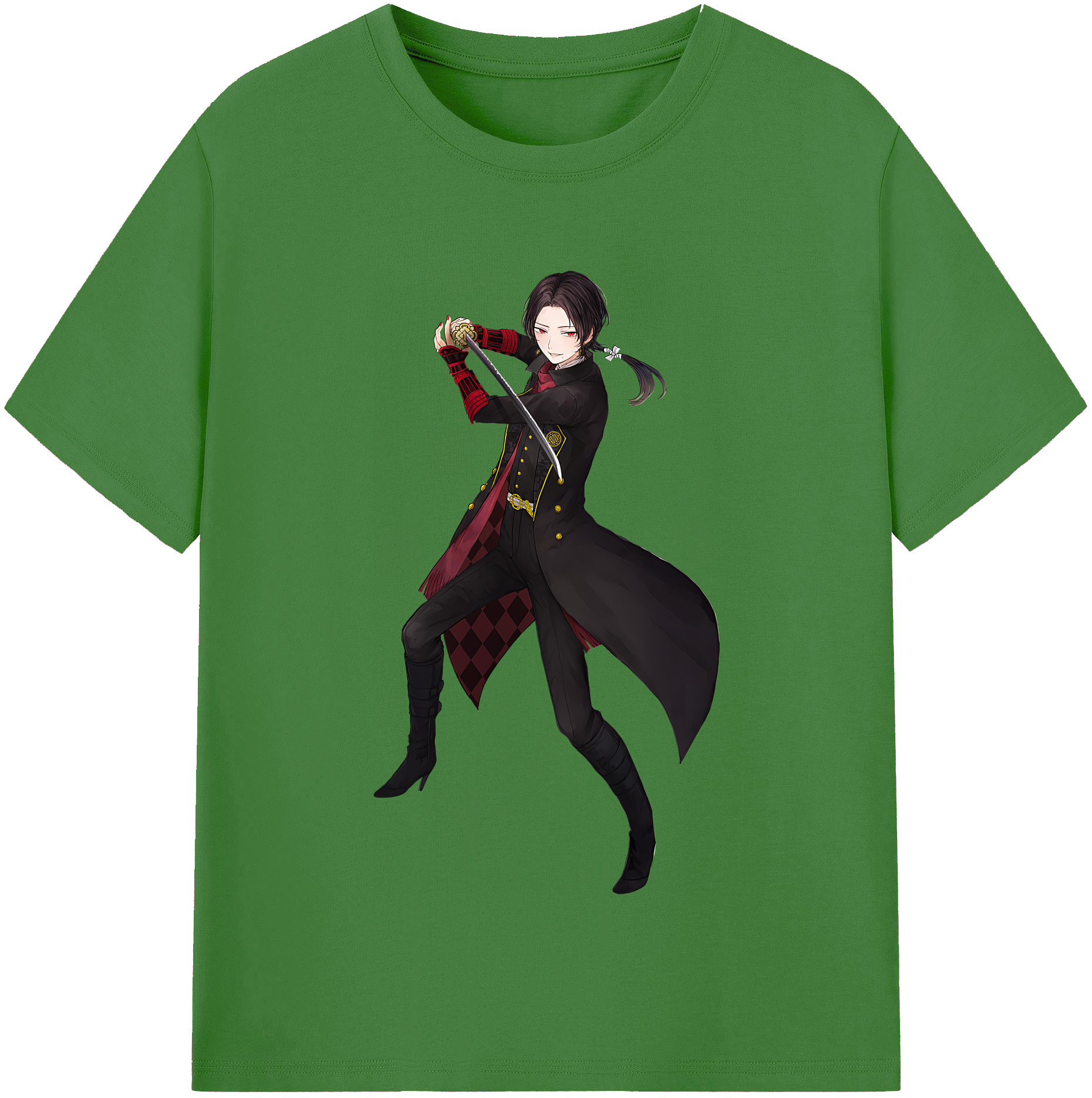 （画像用） 刀剣乱舞 Touken Ranbu レディースカジュアルプリントTシャツ（綿100％）